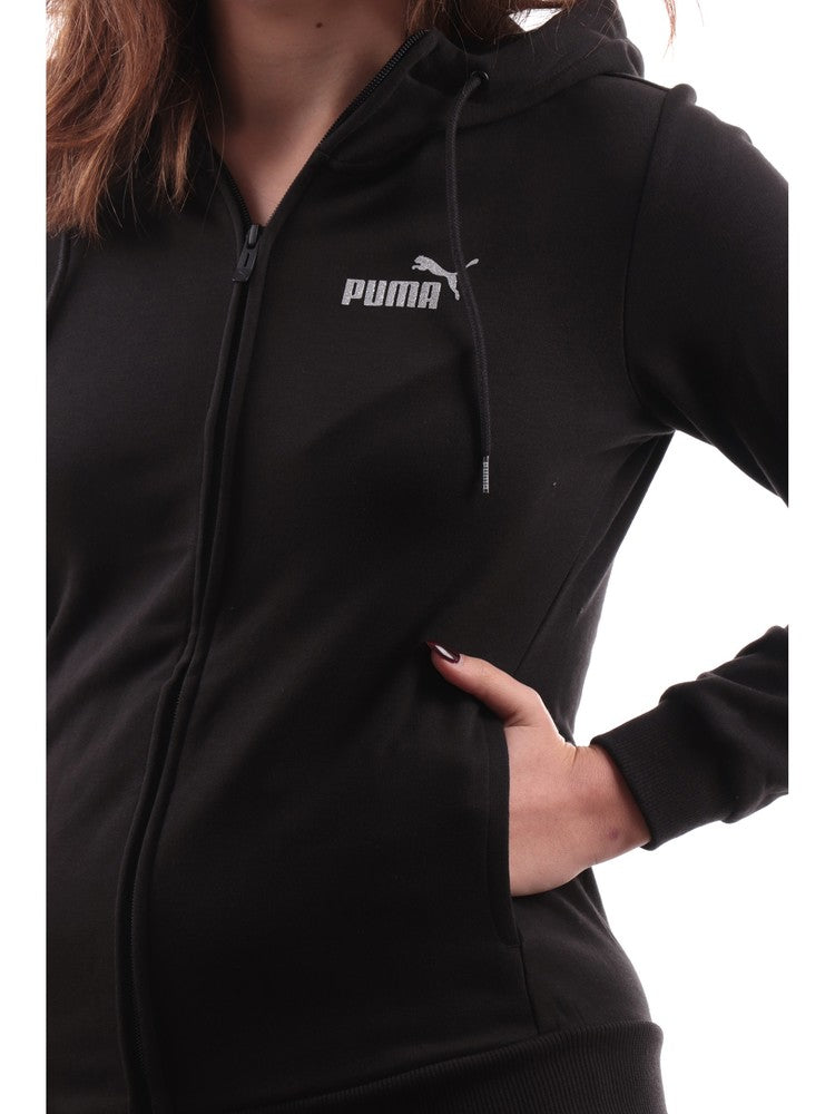 Puma - Tuta classica donna con cappuccio e zip