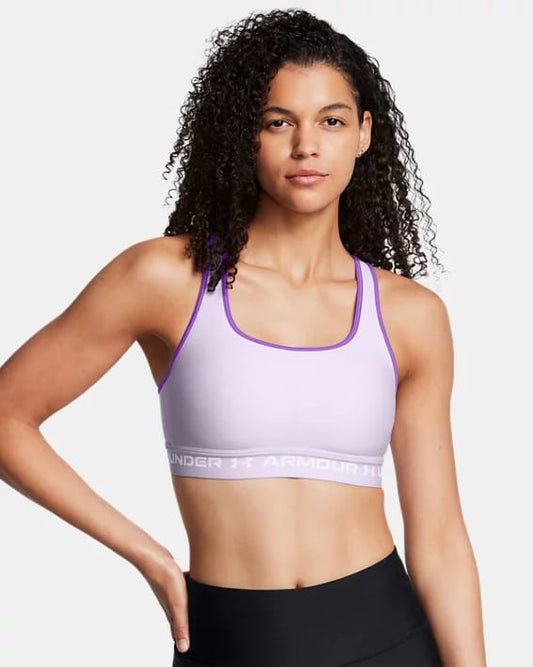 Under Armour - top sportivo donna in tessuto traspirante